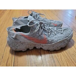 Nike Space Hippie 04 This Is Trash Gray Cimson Shoes Sz 12.5 Sneakers Recycled